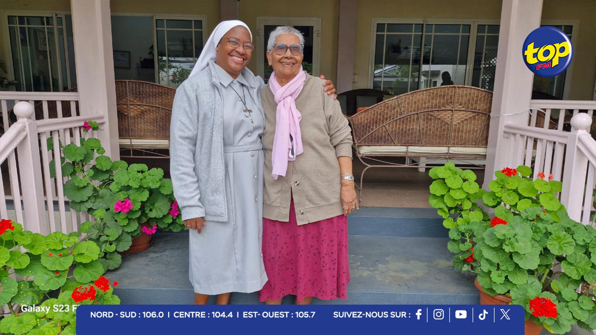 Sœur Myriam Agathe et Madeline