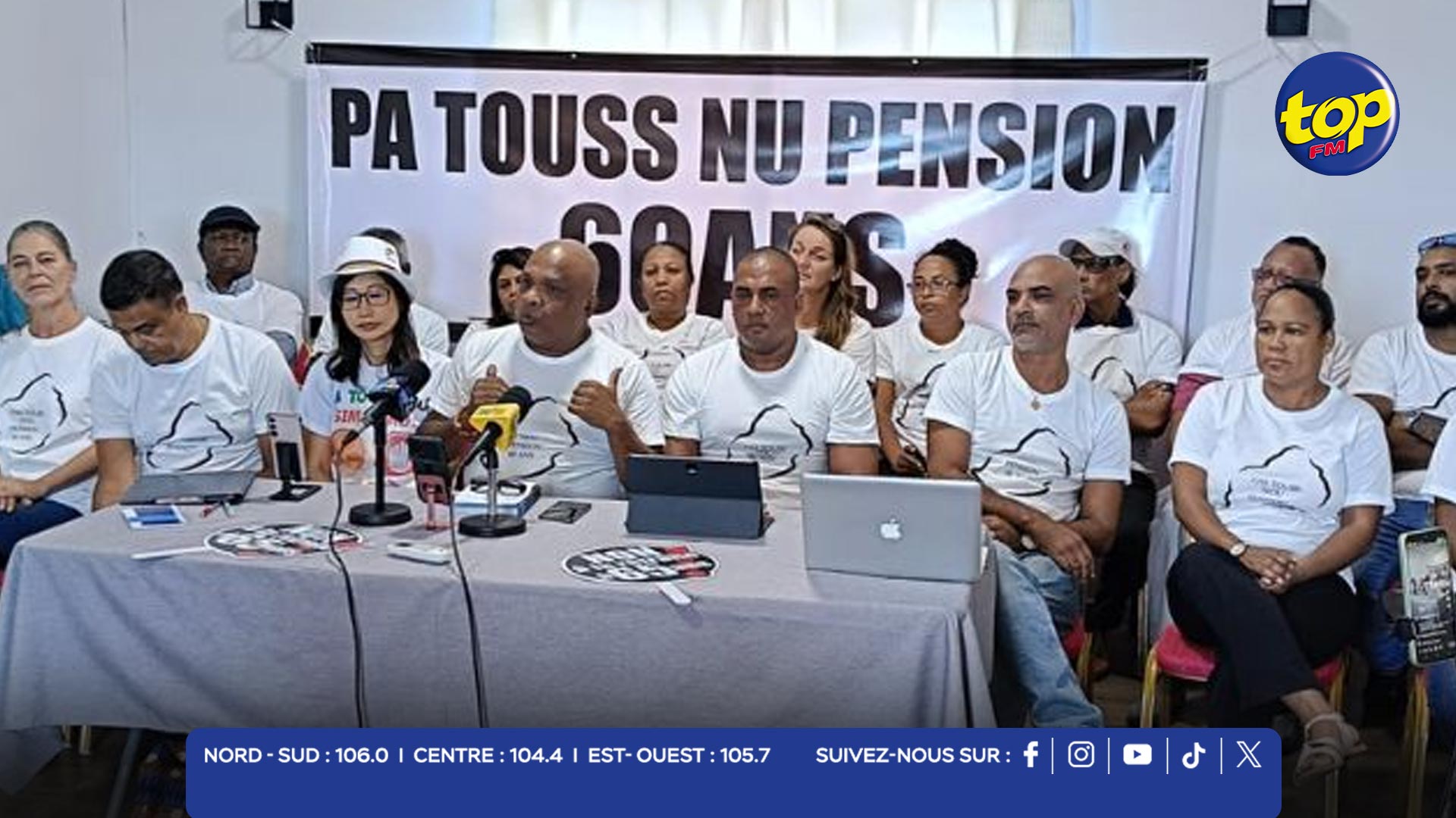 La plateforme citoyenne Pa Touss Nu Pension