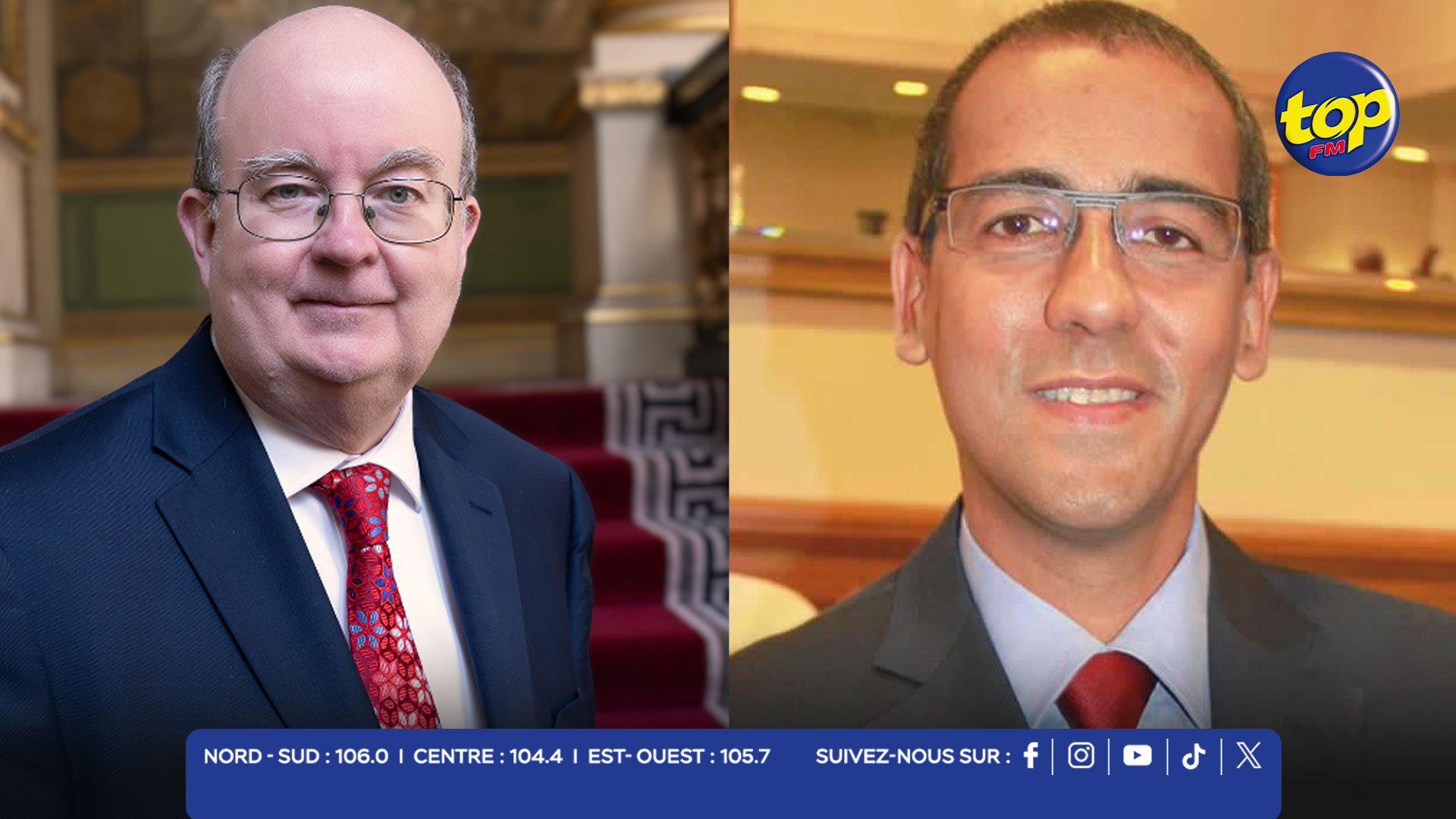 Rencontre Paul Brummell / Osman Mahomed