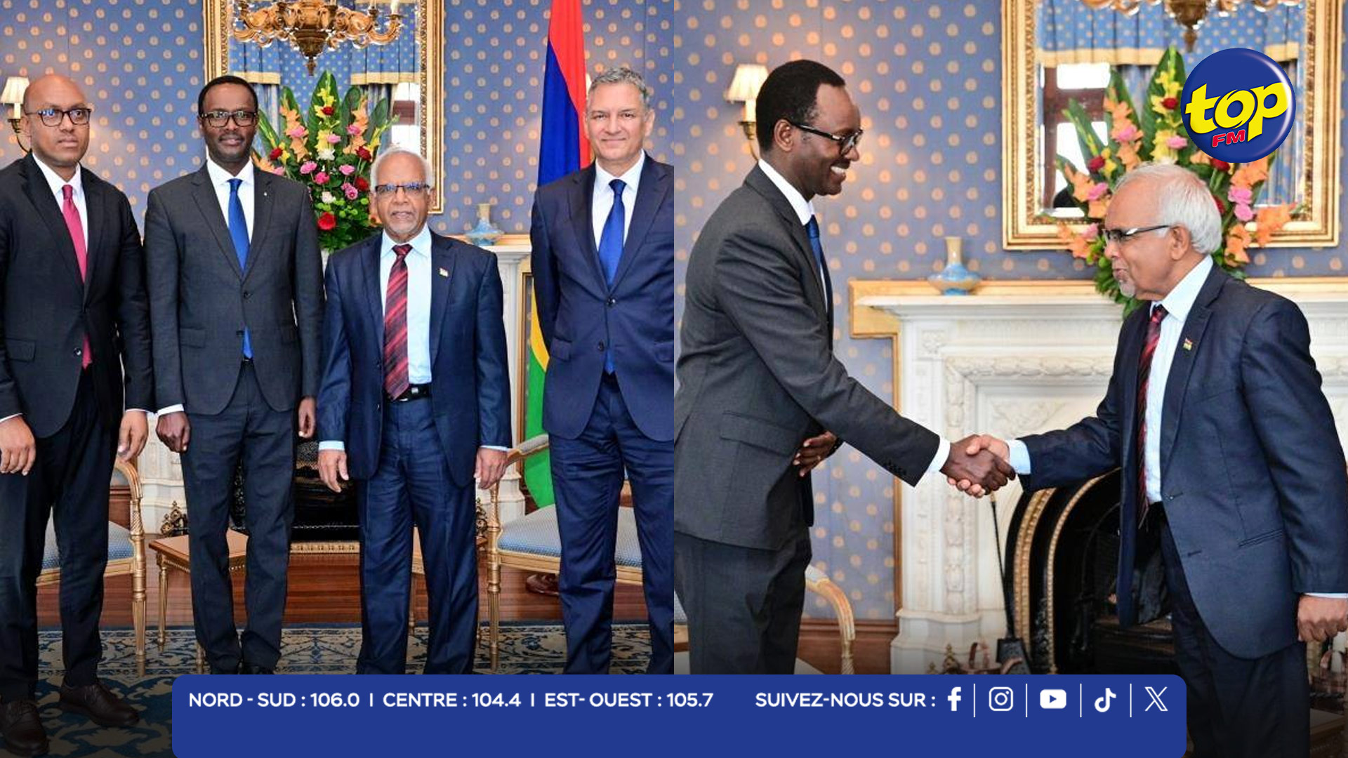 Renforcement des liens Rwanda–Maurice