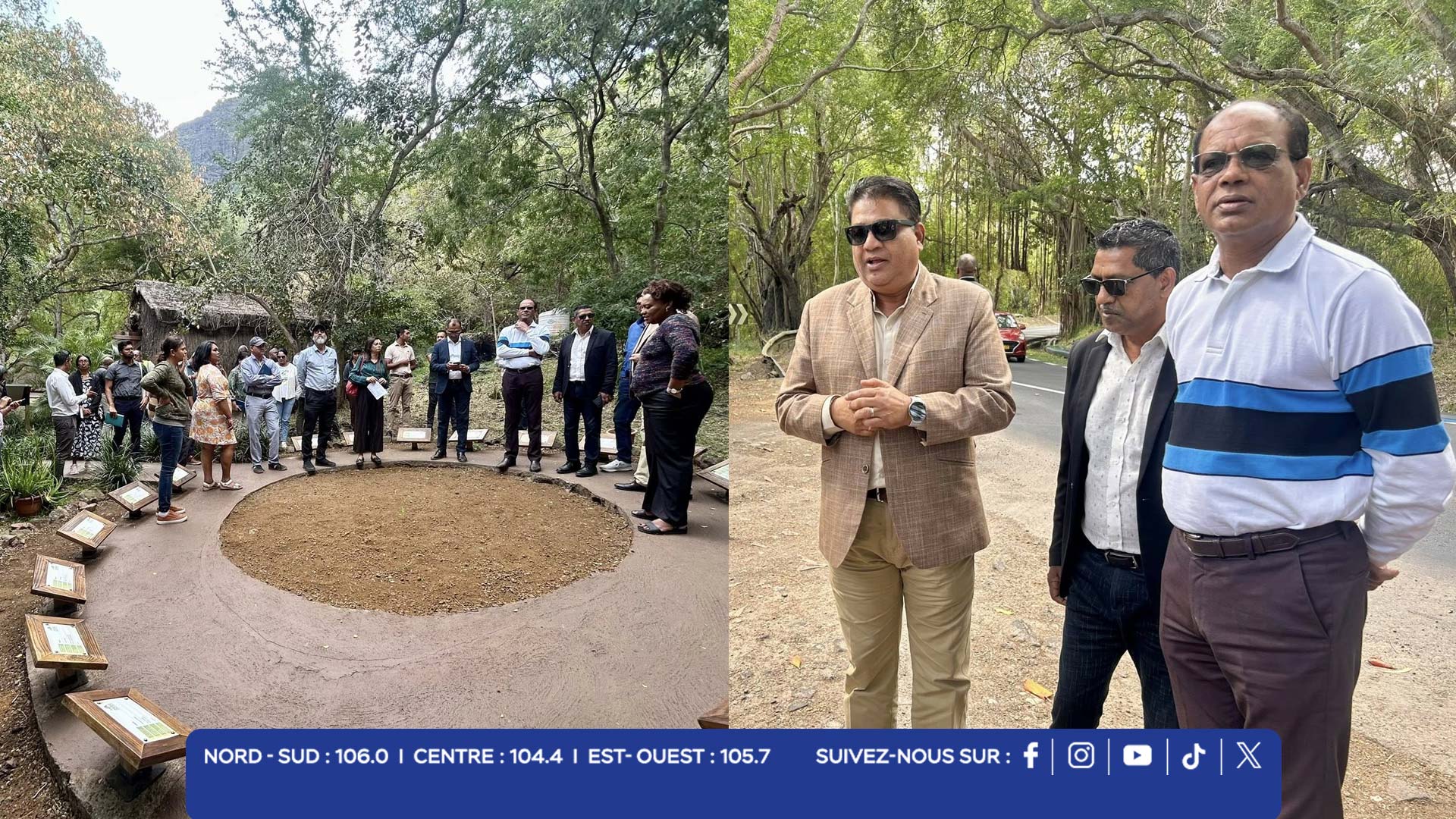 Visite du site du Morne