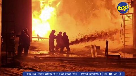 Une base aérienne militaire est en feu dans la région russe de Lipetsk