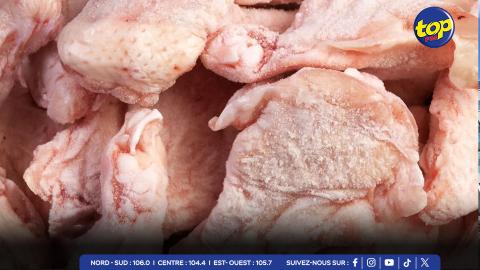 Importation de poulet surgelé :