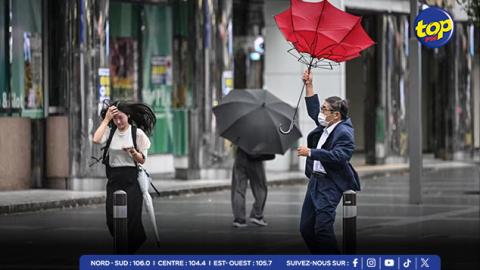 Japon affronte Shanshan, son typhon le plus puissant de l'année :