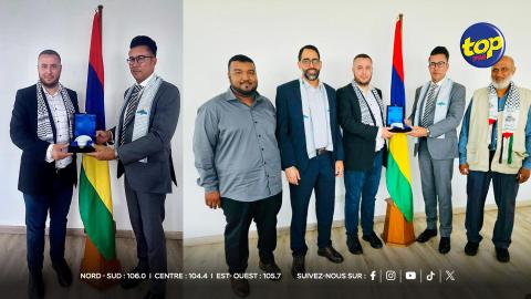 Maurice tend la main à la Palestine