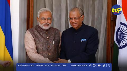 Narendra Modi &amp; Navin Ramgoolam