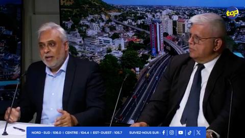 Samad Goolamaully et Richard Rault