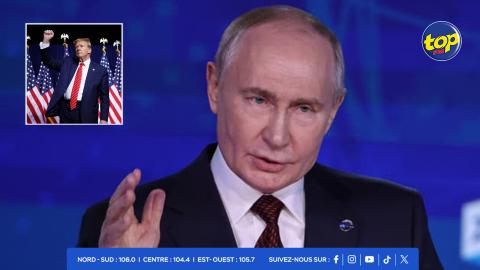 Vladimir Poutine félicite Donald Trump