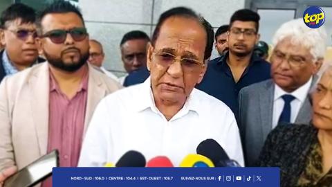 le ministre Anil Bachoo